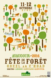 Avaugour 2014 - Fête de la forêt !. Du 11 au 12 octobre 2014 à Avaugour. Cotes-dArmor.  10H00